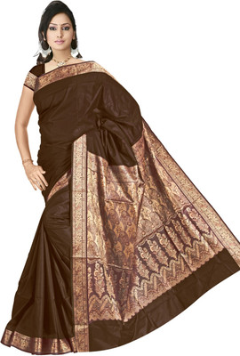 JagannathSaree Woven Fashion Silk Saree(Brown, Silver)
JagannathSaree Woven Fashion Silk Saree(Brown, Silver)
