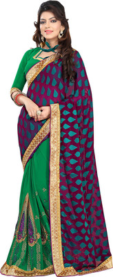 Lovelylook Embroidered Daily Wear Georgette Saree(Green, Pink), Sea green & magenta
Lovelylook Embroidered Daily Wear Georgette Saree(Green, Pink), Sea green & magenta