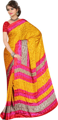 Jiya Self Design, Printed Fashion Jacquard Saree(Yellow, Multicolor), Multicolor;yellow
Jiya Self Design, Printed Fashion Jacquard Saree(Yellow, Multicolor), Multicolor;yellow