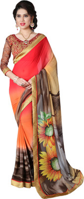 Khoobee Self Design, Printed Fashion Georgette Saree(Orange, Multicolor), Multicolor;orange
Khoobee Self Design, Printed Fashion Georgette Saree(Orange, Multicolor), Multicolor;orange