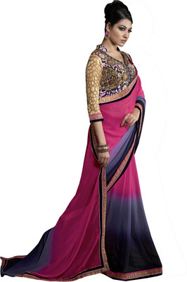 Jiya Self Design, Embroidered Fashion Georgette Saree(Pink, Blue, Beige, Multicolor, Beige;blue;multicolor;pink
Jiya Self Design, Embroidered Fashion Georgette Saree(Pink, Blue, Beige, Multicolor, Beige;blue;multicolor;pink