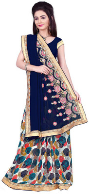 Manthan Embroidered Daily Wear Georgette Saree(Blue, Multicolor), Navy blue & multi
Manthan Embroidered Daily Wear Georgette Saree(Blue, Multicolor), Navy blue & multi