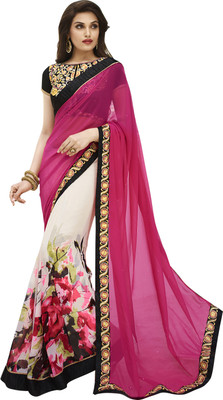 Jiya Self Design, Embellished Fashion Georgette Saree(Pink, White, Multicolor), Multicolor;pink;white
Jiya Self Design, Embellished Fashion Georgette Saree(Pink, White, Multicolor), Multicolor;pink;white