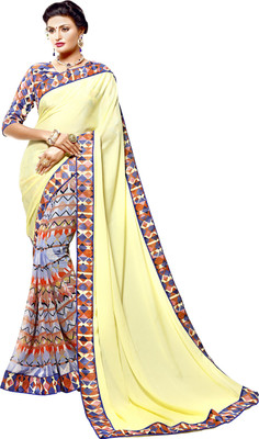 Khoobee Self Design, Printed Fashion Georgette, Chiffon Saree(Yellow, Multicolor), Multicolor;yellow
Khoobee Self Design, Printed Fashion Georgette, Chiffon Saree(Yellow, Multicolor), Multicolor;yellow