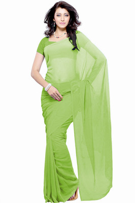 Khushali Self Design Fashion Georgette Saree(Light Green) 
Khushali Self Design Fashion Georgette Saree(Light Green)