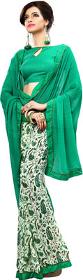 Khushali Self Design, Printed Fashion Georgette Saree(Green, White, Multicolor), Green;multicolor;white
Khushali Self Design, Printed Fashion Georgette Saree(Green, White, Multicolor), Green;multicolor;white