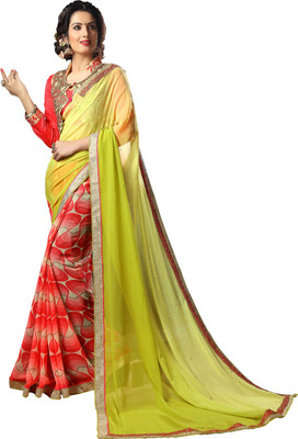 Khushali Self Design, Printed, Embellished Fashion Georgette Saree(Light Green, Red, Multicolor), Light green;multicolor;red
Khushali Self Design, Printed, Embellished Fashion Georgette Saree(Light Green, Red, Multicolor), Light green;multicolor;red