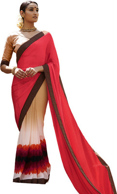Ewows Embellished, Floral Print Fashion Satin, Jacquard Saree(Red, Brown), Brown;red
Ewows Embellished, Floral Print Fashion Satin, Jacquard Saree(Red, Brown), Brown;red