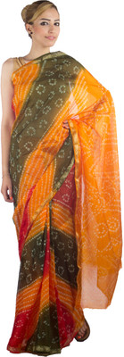 Jaipur Kurti Printed Bandhani Art Silk Saree(Multicolor), Shaded orange;green and yellow
Jaipur Kurti Printed Bandhani Art Silk Saree(Multicolor), Shaded orange;green and yellow