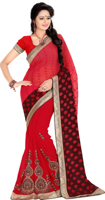 Khushali Self Design, Embroidered, Embellished Fashion Georgette, Jacquard Saree(Multicolor, Red)
Khushali Self Design, Embroidered, Embellished Fashion Georgette, Jacquard Saree(Multicolor, Red)