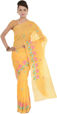 Kdc Sarees Embroidered Banarasi Handloom Cotton Saree(Yellow), Light yellow
Kdc Sarees Embroidered Banarasi Handloom Cotton Saree(Yellow), Light yellow