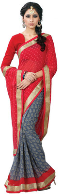 Sourbh Sarees Printed, Polka Print Fashion Jacquard, Georgette Saree(Red, Grey), Grey;red
Sourbh Sarees Printed, Polka Print Fashion Jacquard, Georgette Saree(Red, Grey), Grey;red