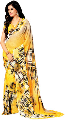 Jiya Self Design, Printed Fashion Georgette Saree(Yellow, Pink), Pink;yellow
Jiya Self Design, Printed Fashion Georgette Saree(Yellow, Pink), Pink;yellow