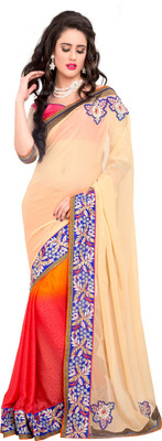 Brijraj Embroidered Fashion Georgette Saree(Pink, Orange, Beige), Cream;orange;pink
Brijraj Embroidered Fashion Georgette Saree(Pink, Orange, Beige), Cream;orange;pink