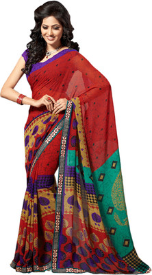 Parisha Self Design, Printed Fashion Georgette Saree(Red, Multicolor), Multicolor;red
Parisha Self Design, Printed Fashion Georgette Saree(Red, Multicolor), Multicolor;red