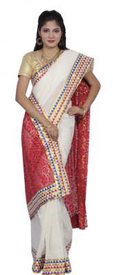 Fashionkiosks Floral Print Fashion Handloom Cotton Saree(Multicolor), Cream red
Fashionkiosks Floral Print Fashion Handloom Cotton Saree(Multicolor), Cream red