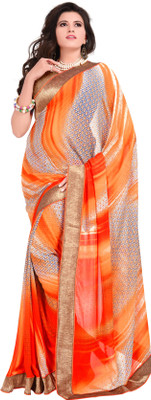 Jiya Self Design, Printed Fashion Georgette Saree(Orange, Multicolor), Multicolor;orange
Jiya Self Design, Printed Fashion Georgette Saree(Orange, Multicolor), Multicolor;orange