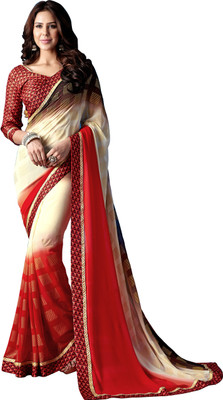 Jiya Self Design, Printed Fashion Georgette Saree(Beige, Red, Brown), Beige;brown;red
Jiya Self Design, Printed Fashion Georgette Saree(Beige, Red, Brown), Beige;brown;red