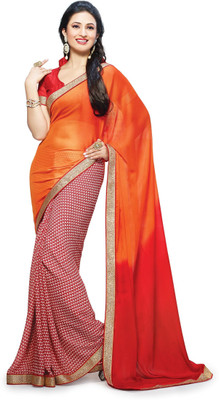 Indianbeauty Self Design, Printed Bollywood Georgette Saree(Red, Orange), Orange;red
Indianbeauty Self Design, Printed Bollywood Georgette Saree(Red, Orange), Orange;red