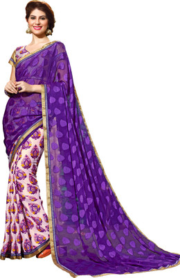 Khushali Self Design, Printed Fashion Silk Saree(Purple, White, Multicolor), Multicolor;purple;white
Khushali Self Design, Printed Fashion Silk Saree(Purple, White, Multicolor), Multicolor;purple;white