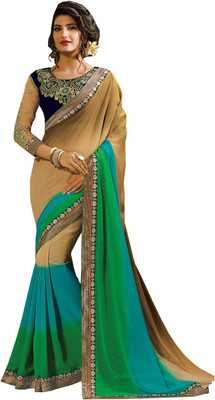 Khushali Self Design, Embroidered Fashion Georgette Saree(Beige, Blue, Multicolor)
Khushali Self Design, Embroidered Fashion Georgette Saree(Beige, Blue, Multicolor)