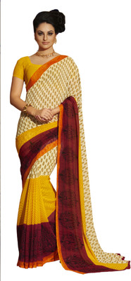 Khoobee Self Design, Printed Fashion Georgette Saree(Yellow, Multicolor), Multicolor;yellow
Khoobee Self Design, Printed Fashion Georgette Saree(Yellow, Multicolor), Multicolor;yellow