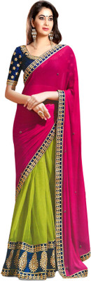 Limozine Creation Embroidered Fashion Georgette Saree(Multicolor), Dark rani-light green
Limozine Creation Embroidered Fashion Georgette Saree(Multicolor), Dark rani-light green