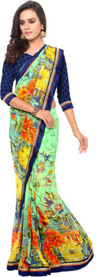 Parisha Printed Daily Wear Georgette Saree(Green, Multicolor), Light green & multi
Parisha Printed Daily Wear Georgette Saree(Green, Multicolor), Light green & multi