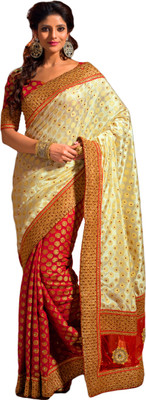 M.S.Retail Self Design Bandhani Handloom Silk, Georgette Saree(Multicolor), Cream;red
M.S.Retail Self Design Bandhani Handloom Silk, Georgette Saree(Multicolor), Cream;red