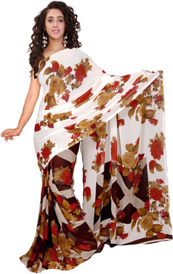 Jiya Self Design, Printed Fashion Georgette Saree(White, Brown, Multicolor), Brown;multicolor;white
Jiya Self Design, Printed Fashion Georgette Saree(White, Brown, Multicolor), Brown;multicolor;white