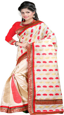 Ansu Fashion Self Design Chanderi Chanderi Saree(Multicolor)