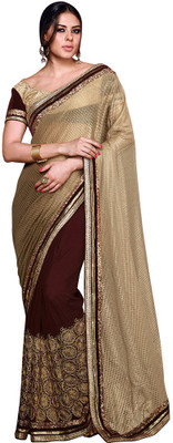 Desi Butik Embroidered Fashion Chiffon, Jacquard Saree(Beige, Maroon), Beige and maroon
Desi Butik Embroidered Fashion Chiffon, Jacquard Saree(Beige, Maroon), Beige and maroon