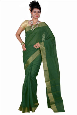 Fashionkiosks Self Design Balarampuram Handloom Cotton Saree(Multicolor), Cream