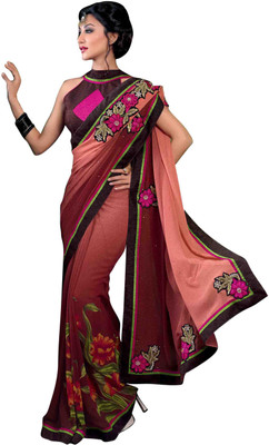 Khoobee Self Design, Embroidered, Embellished Fashion Georgette Saree(Maroon, Orange, Brown, Pink), Brown;maroon;orange;pink
Khoobee Self Design, Embroidered, Embellished Fashion Georgette Saree(Maroon, Orange, Brown, Pink), Brown;maroon;orange;pink