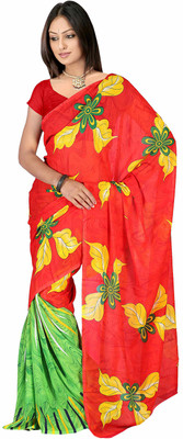 Jaipur Kurti Printed Daily Wear Georgette Saree(Multicolor), Orange;sea green
Jaipur Kurti Printed Daily Wear Georgette Saree(Multicolor), Orange;sea green