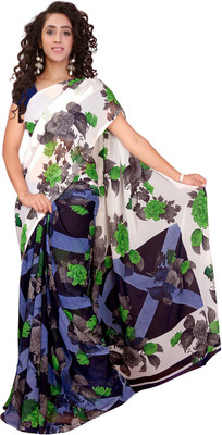 Khoobee Self Design, Printed Fashion Georgette Saree(White, Blue, Multicolor), Blue;multicolor;white
Khoobee Self Design, Printed Fashion Georgette Saree(White, Blue, Multicolor), Blue;multicolor;white