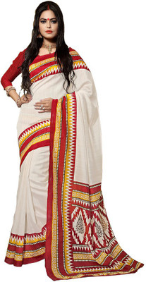 Shree Vardhman Printed Fashion Silk Saree(Multicolor), Off white;geranium
Shree Vardhman Printed Fashion Silk Saree(Multicolor), Off white;geranium