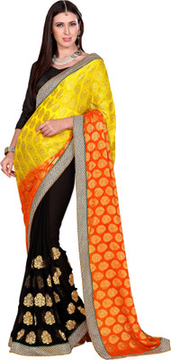 Khushali Self Design, Embroidered Fashion Georgette Saree(Orange, Yellow, Black), Black;orange;yellow
Khushali Self Design, Embroidered Fashion Georgette Saree(Orange, Yellow, Black), Black;orange;yellow