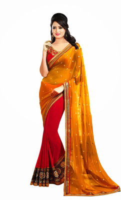 Indian Wear Online Embroidered Fashion Georgette Saree(Yellow, Red), Red;yellow
Indian Wear Online Embroidered Fashion Georgette Saree(Yellow, Red), Red;yellow