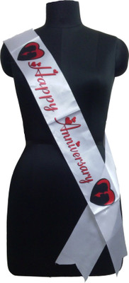 Atpata Funky Happy Anniversary Sash