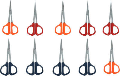 Frontier Biological Scissors(Set of 10, Multicolour)