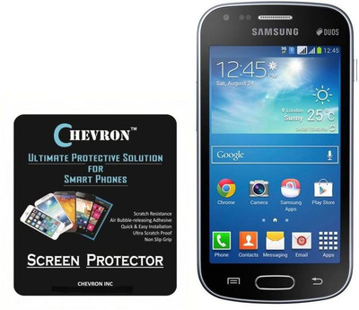Chevron Screen Guard for Samsung Galaxy S Duos 2(Pack of 3), Transparent
Chevron Screen Guard for Samsung Galaxy S Duos 2(Pack of 3), Transparent