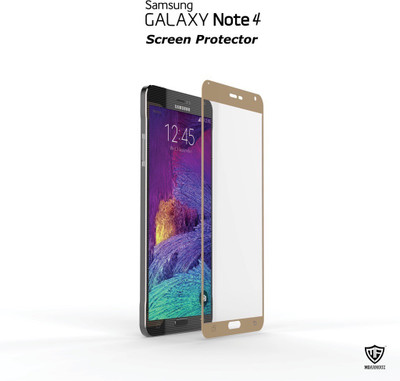 Moarmouz Screen Guard for SAMSUNG GALAXY NOTE 4, Gold