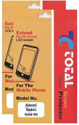 Total Care Screen Guard for Mi Redmi Note 4G, Transparent