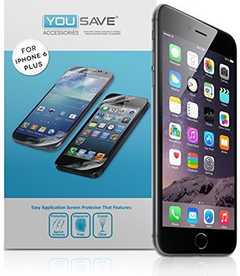 Yousave Accessories Screen Guard for Apple iPhone 6s Plus, Transparent