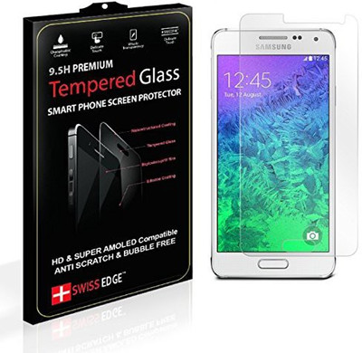 SWISS EDGE Screen Guard for Samsung Galaxy alpha, Transparent