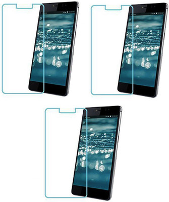 Mocell Screen Guard for Lyf Water 8(Pack of 3), Transparent