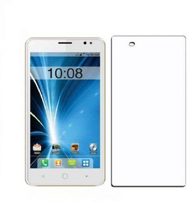 Soji Tek Tempered Glass Guard for Intex Aqua Slice 2, Transparent