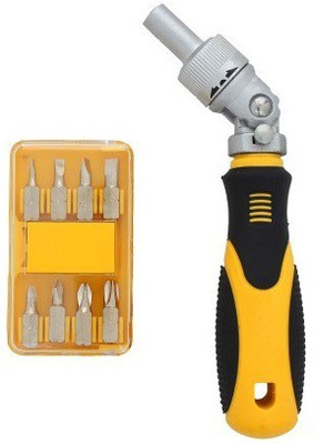 Trisha Screwdriver Standard Screwdriver Set(Pack of 9), Black;orange