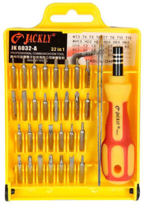 Zblack Jackly 32 IN 1 Magnetic Standard Screwdriver Set Standard Screwdriver Set(Pack of 32), Multicolor
Zblack Jackly 32 IN 1 Magnetic Standard Screwdriver Set Standard Screwdriver Set(Pack of 32), Multicolor